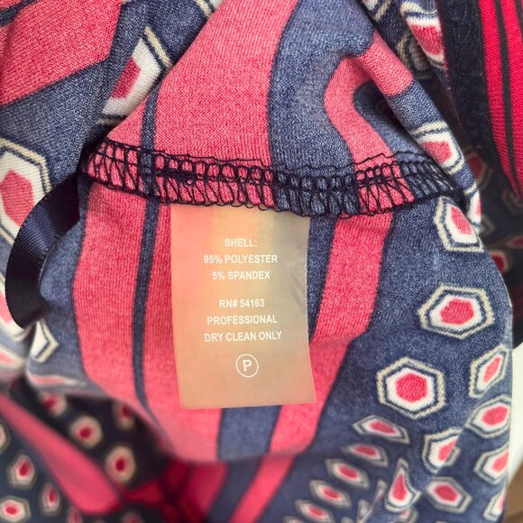 Tommy Hilfiger Multicolor Geometric Print Sleeveless Blouse S - Picture 6 of 8